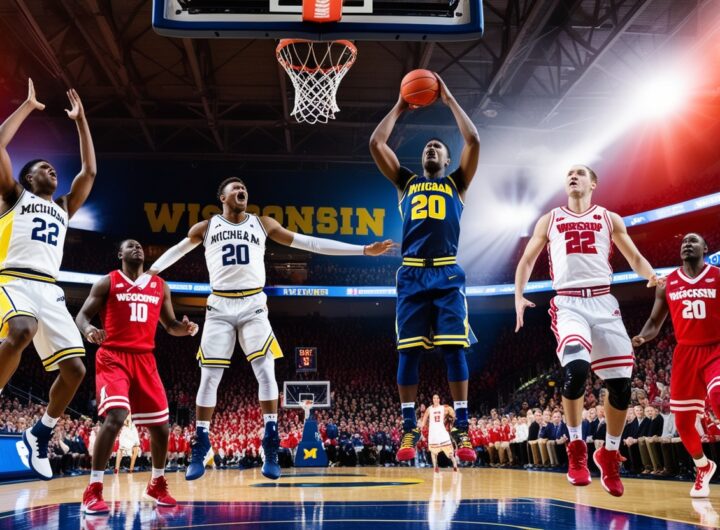 Leonardo Phoenix An intense college basketball game featuring 0